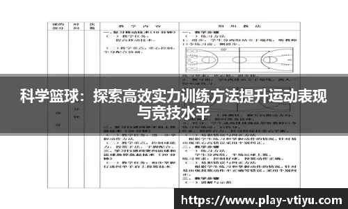 科学篮球：探索高效实力训练方法提升运动表现与竞技水平